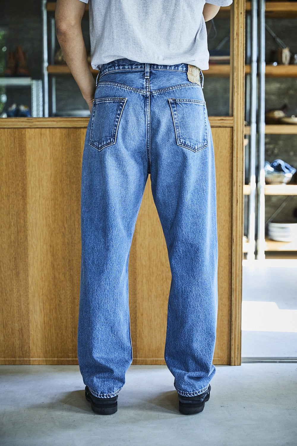 101 DAD'S FIT DENIM PANTS - Image 4