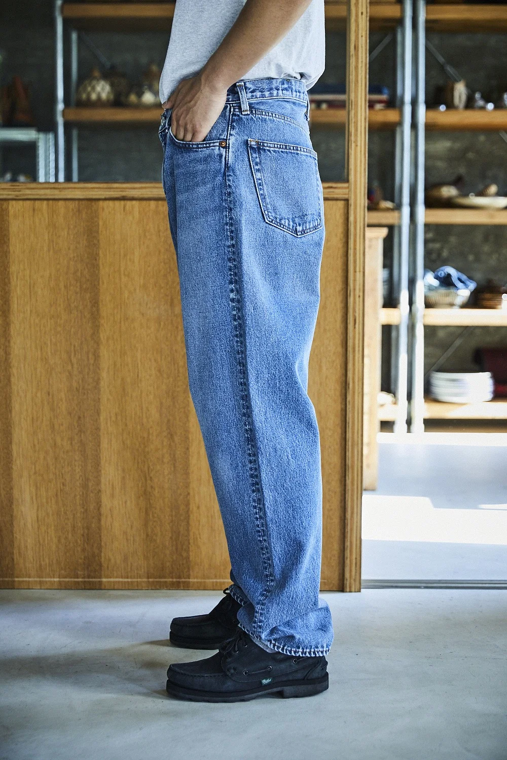 101 DAD'S FIT DENIM PANTS - Image 6