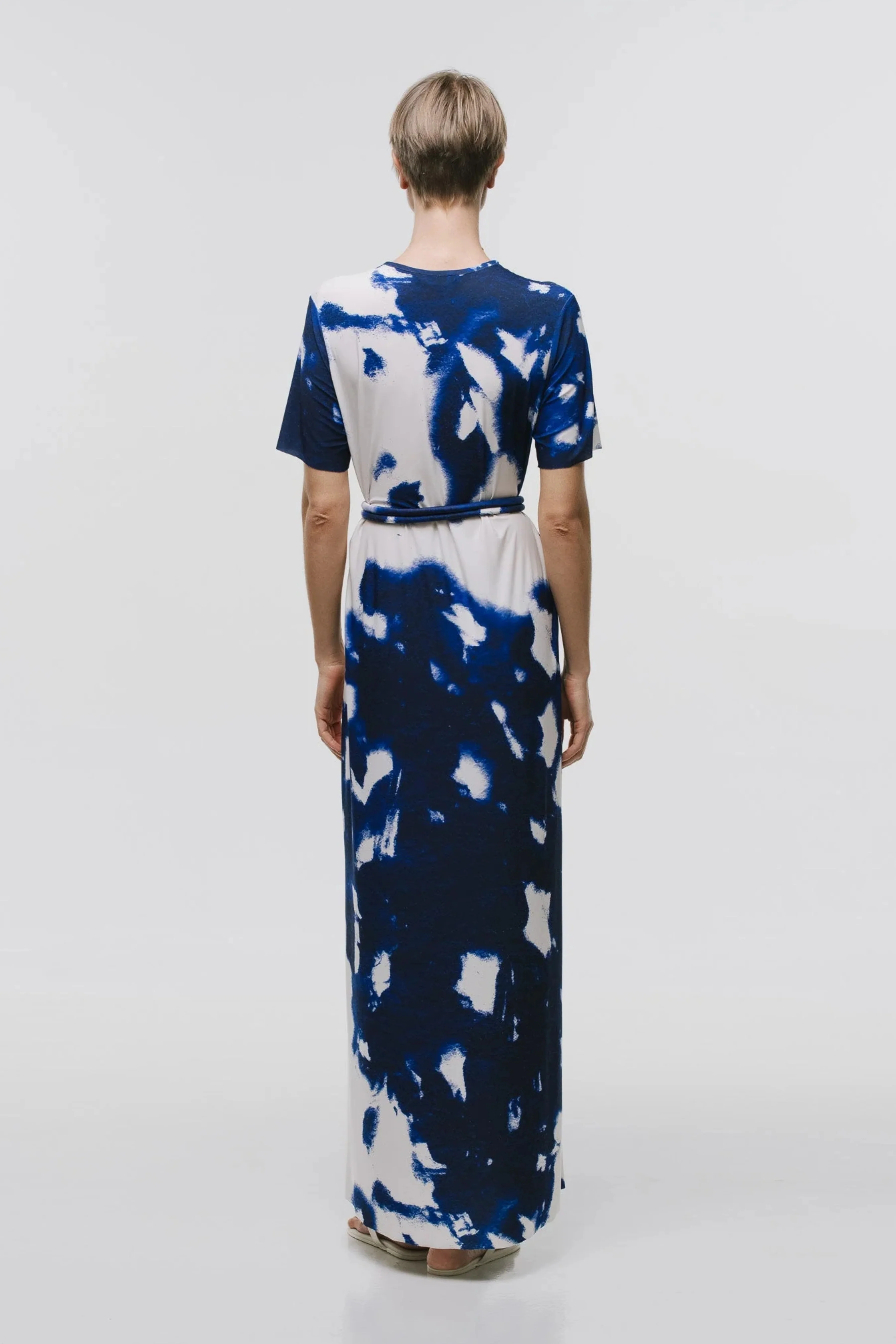 Aliki Midi Dress With Belt - Image 5