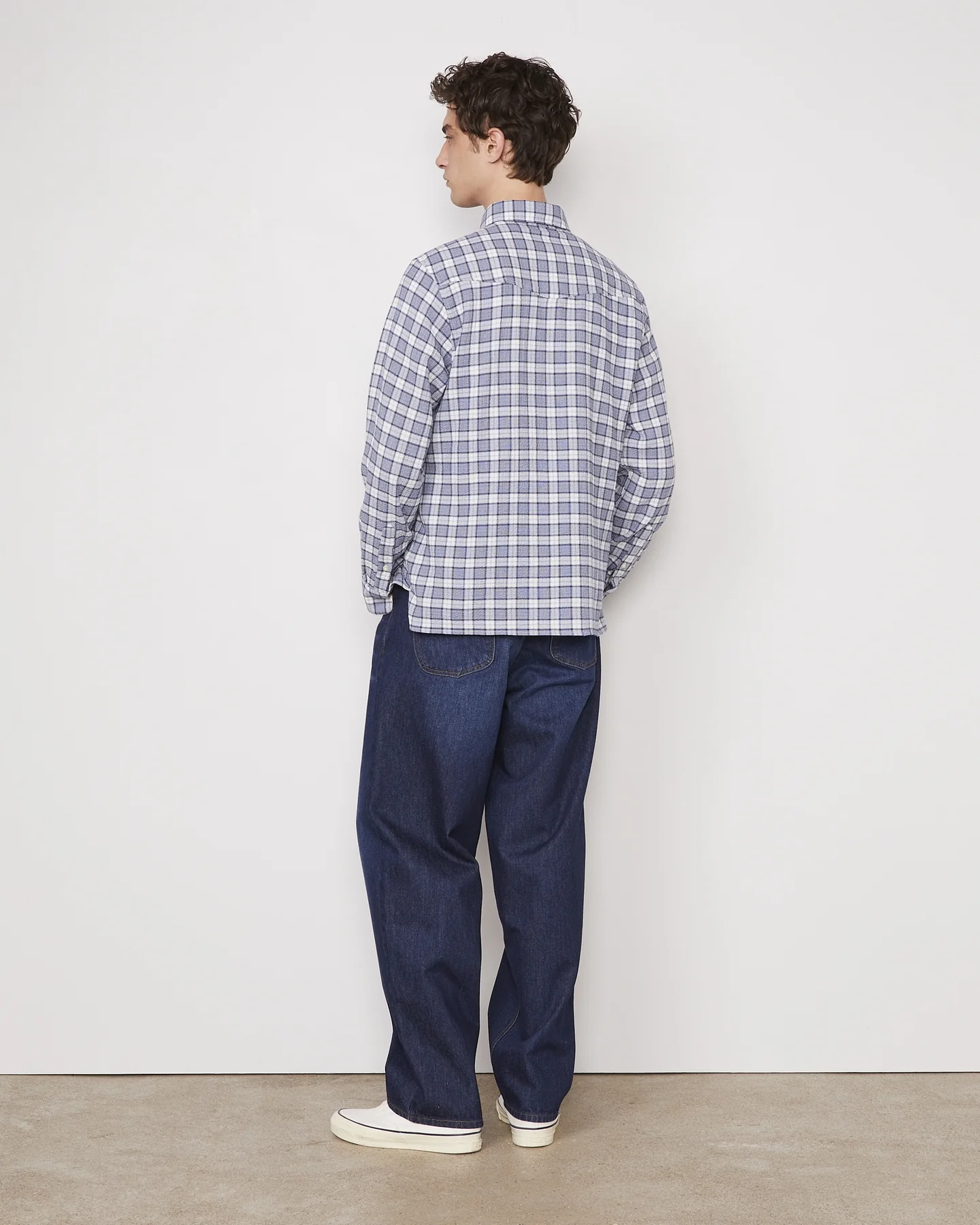 Arsene Waffled Cotton Check Shirt - Image 4