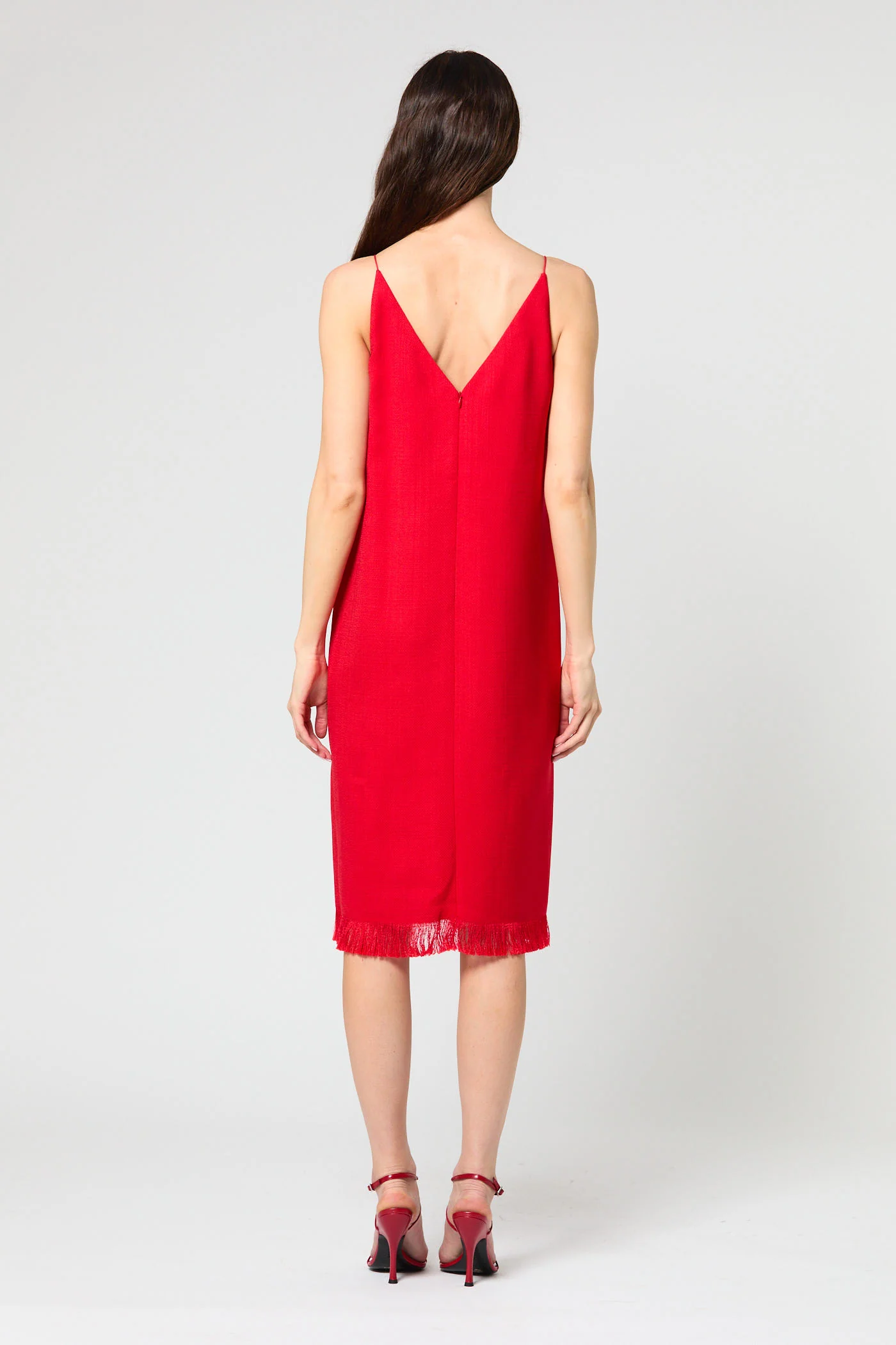 Bella Short V-Neck Dress - Image 5