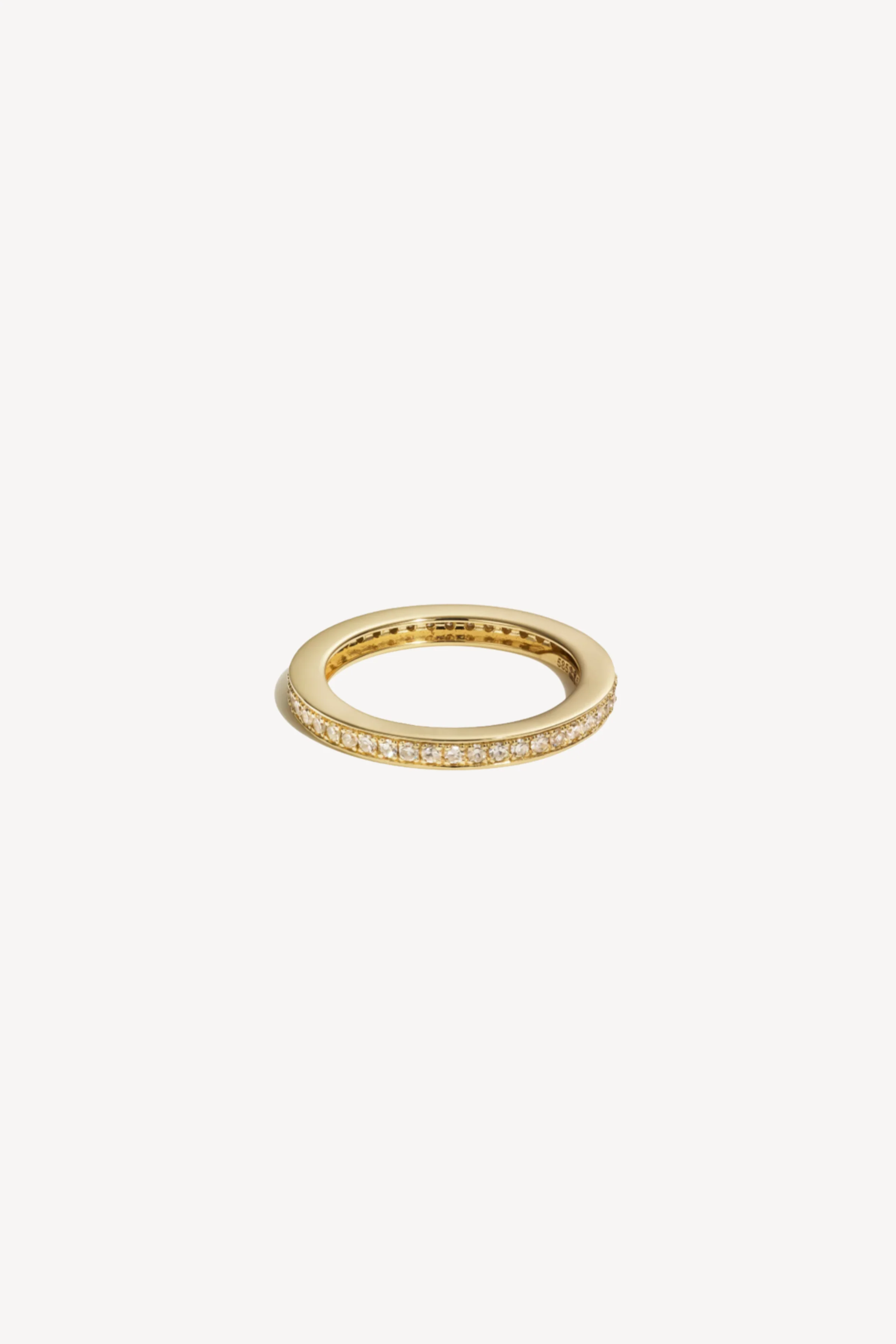 Single Line Diamond Band