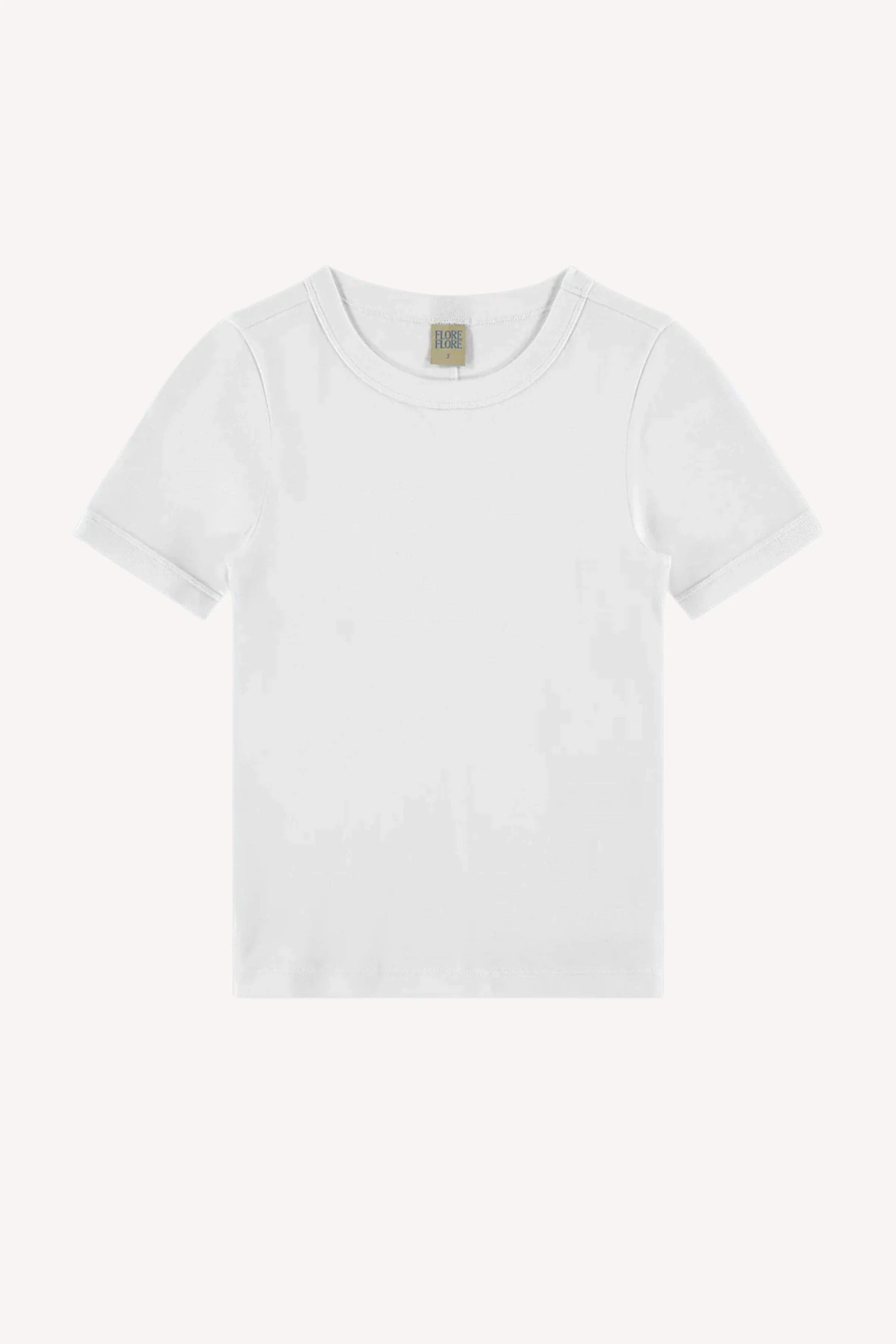 Car Tee in White