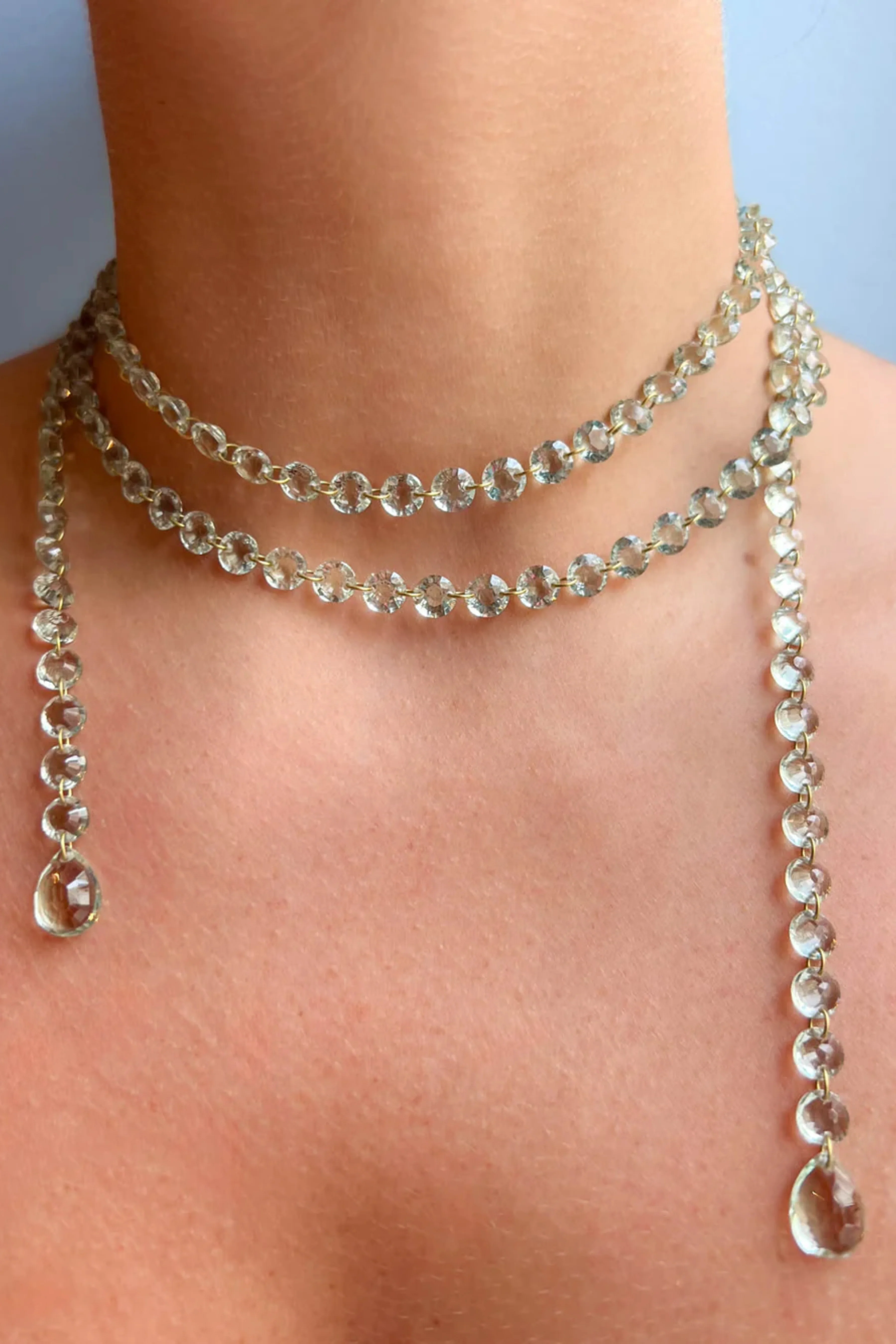 Cowboy Tie Necklace in 20k Gold - Image 3