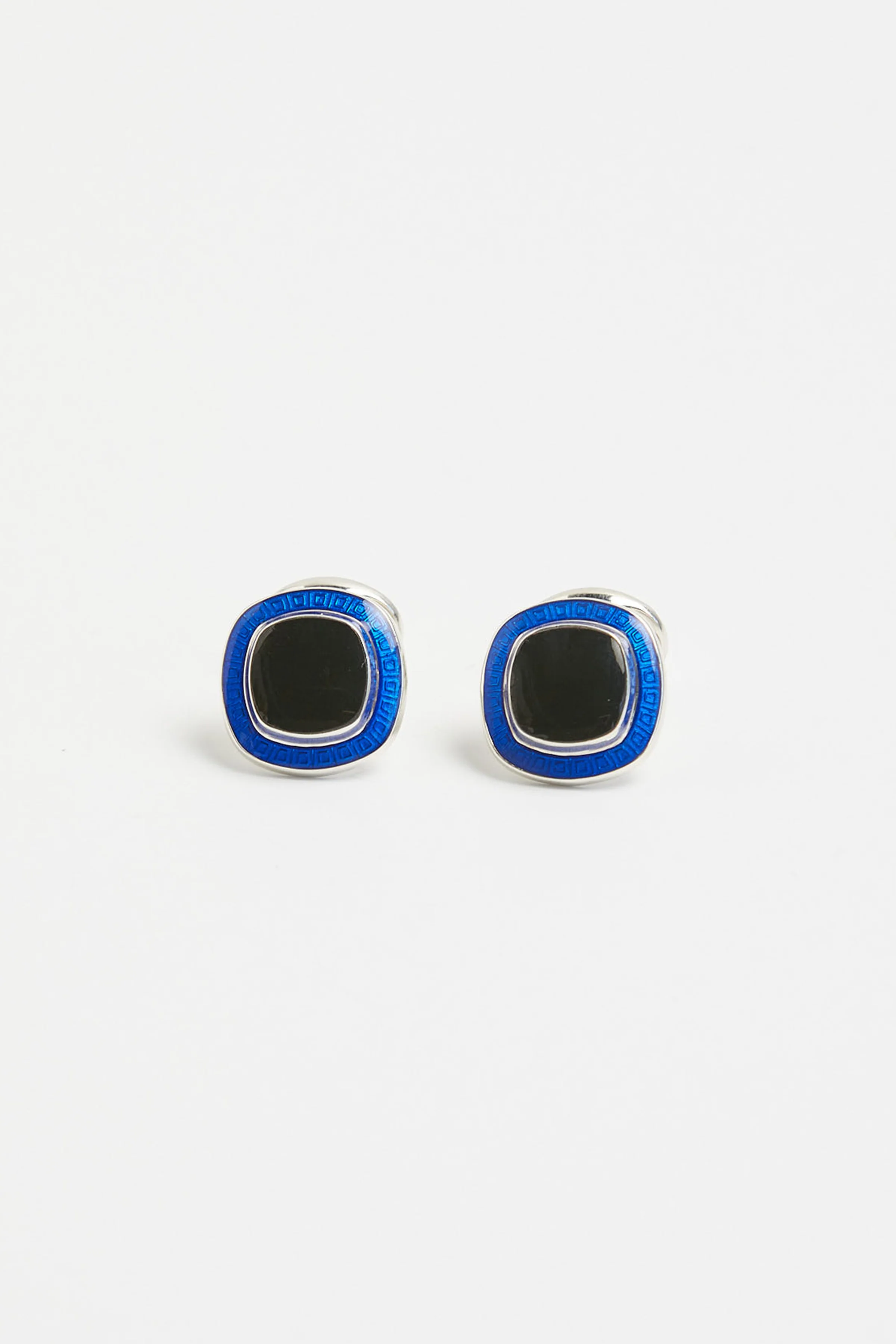 Cushion Enamel Cufflinks - Image 3