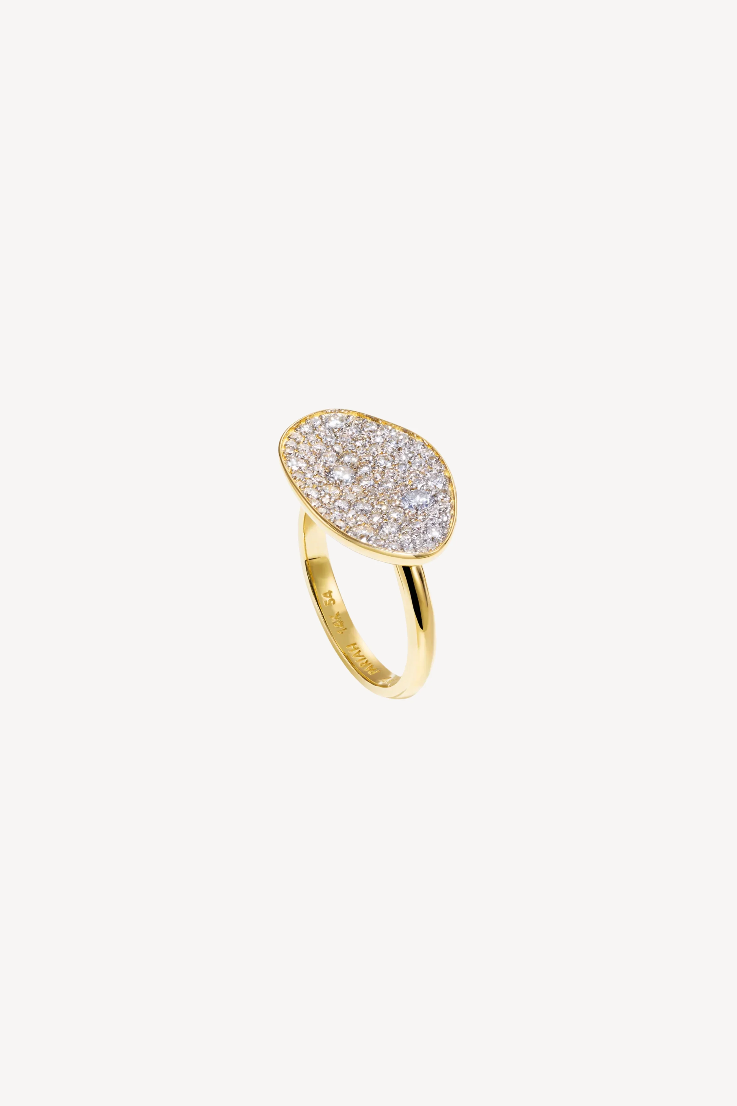 Diamond Cluster Ring