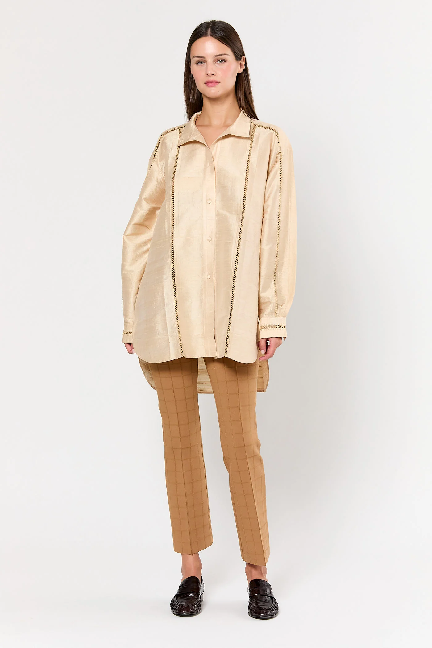 Stand Collar Shirt