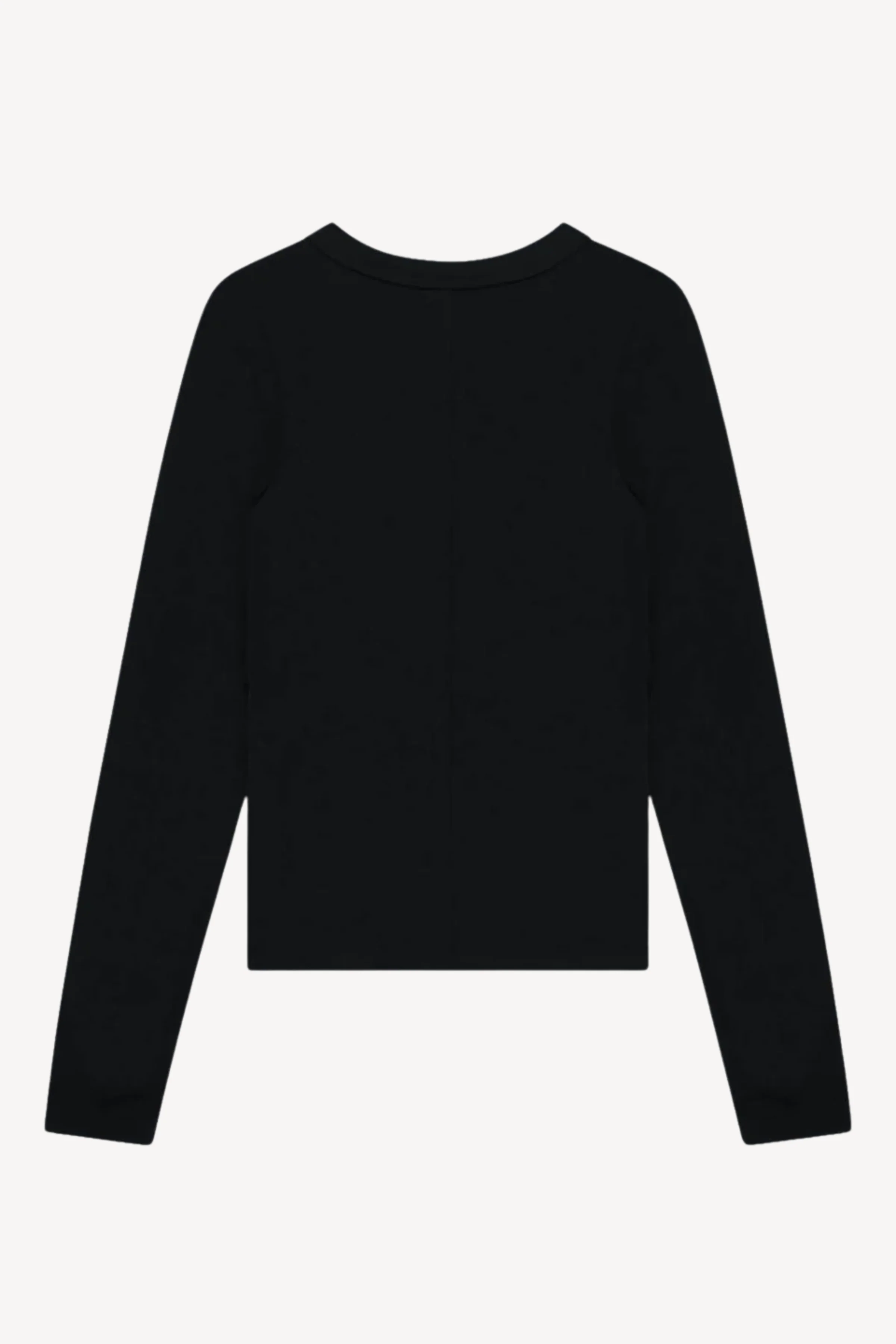 Jess Longsleeve Top in Black - Image 2