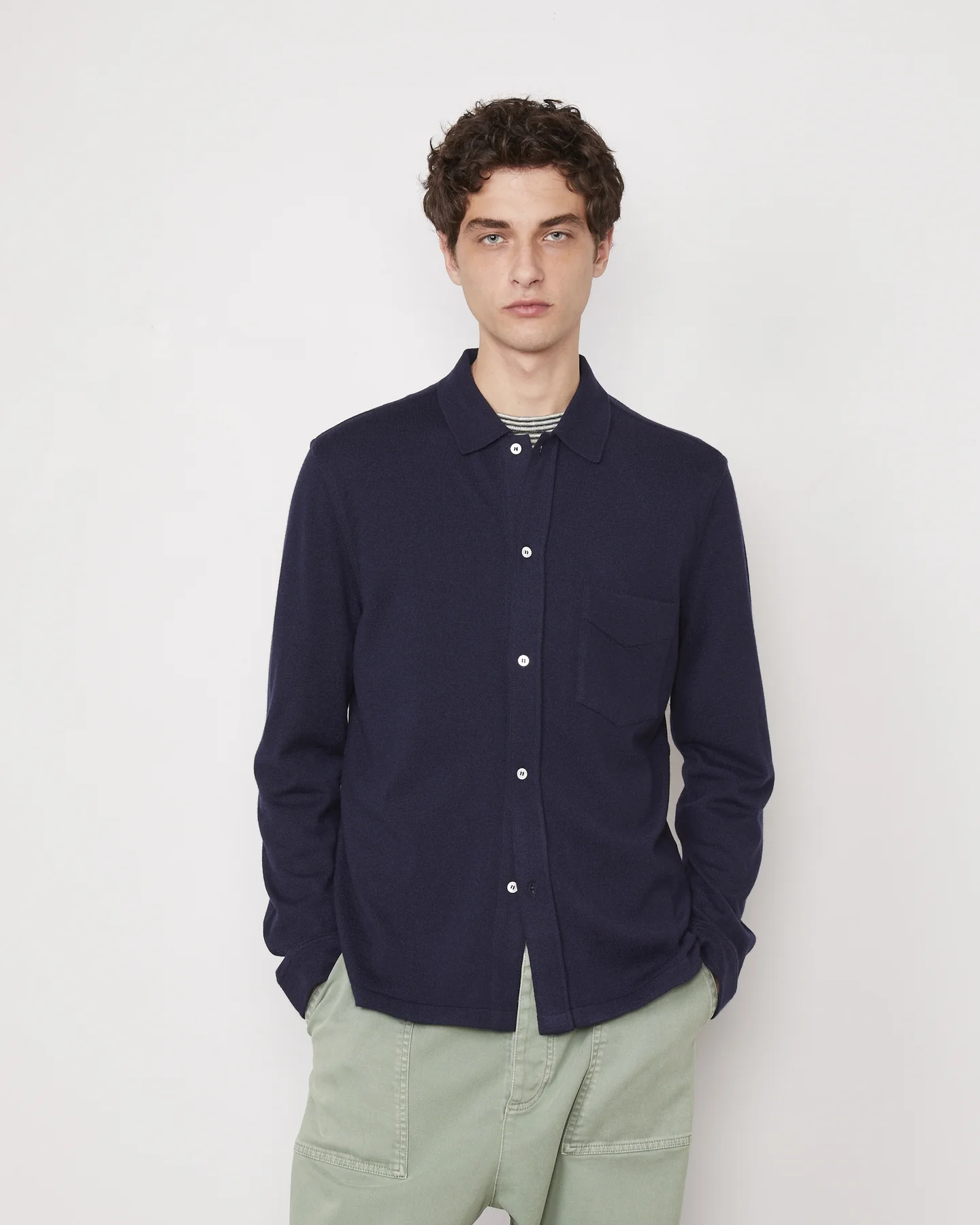 Gareth Cashmere Cardigan - Image 3