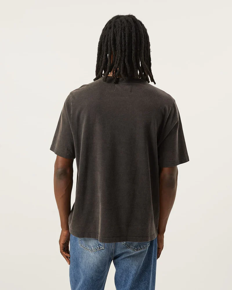 Garment Dye Tee in Black - Image 3