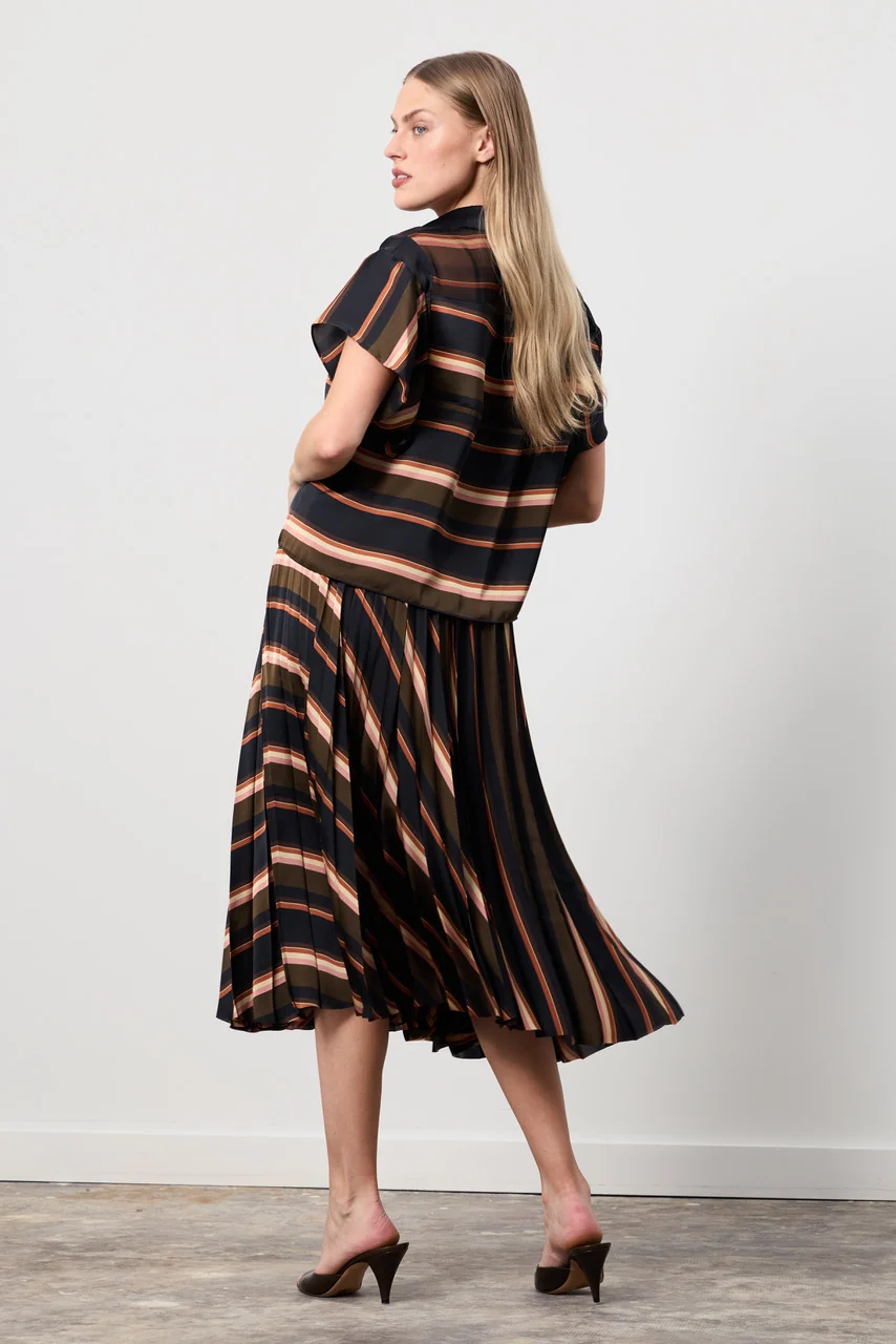 Horizontal Stripe Skirt - Image 4