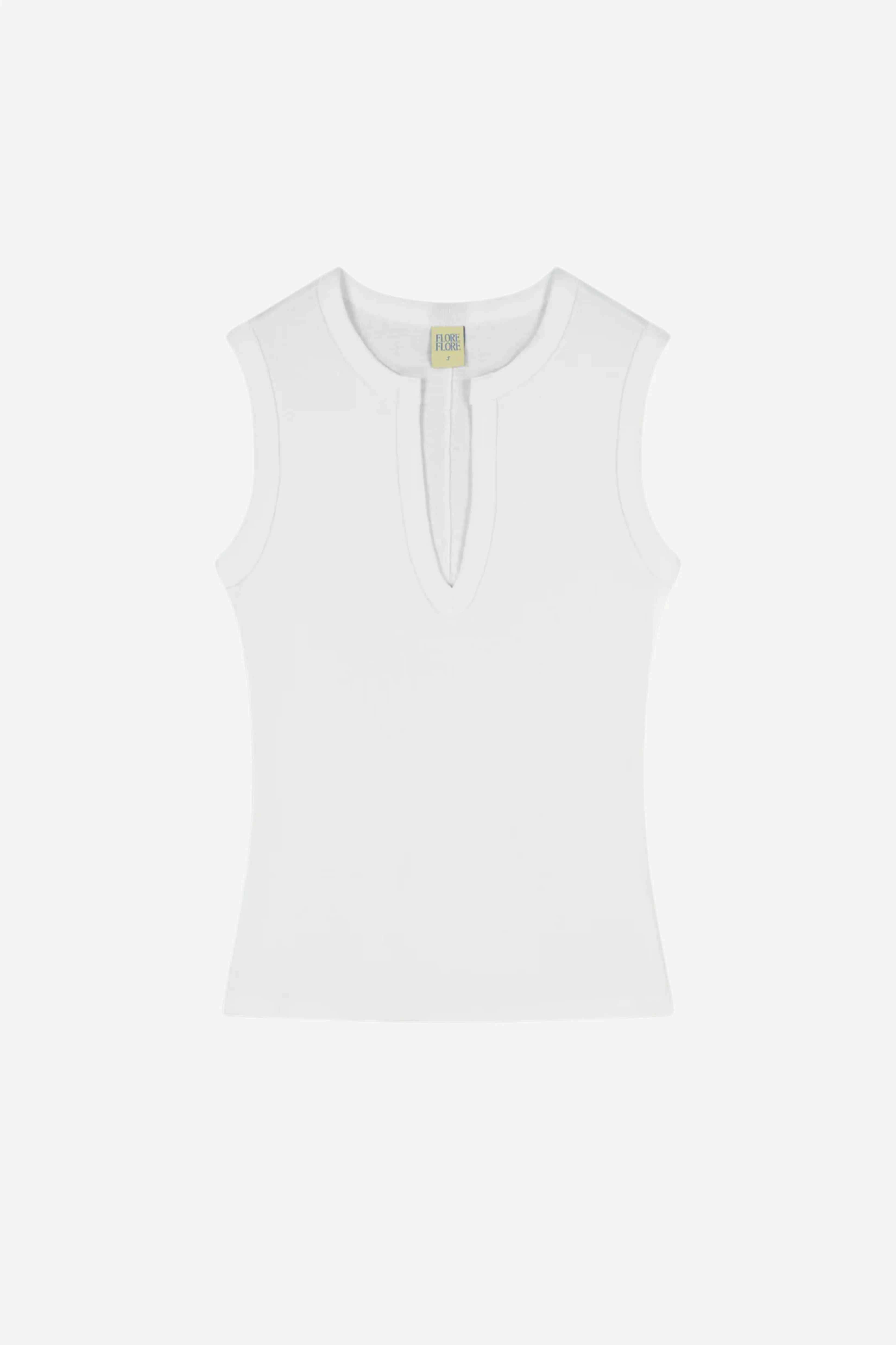Iman Tank in White