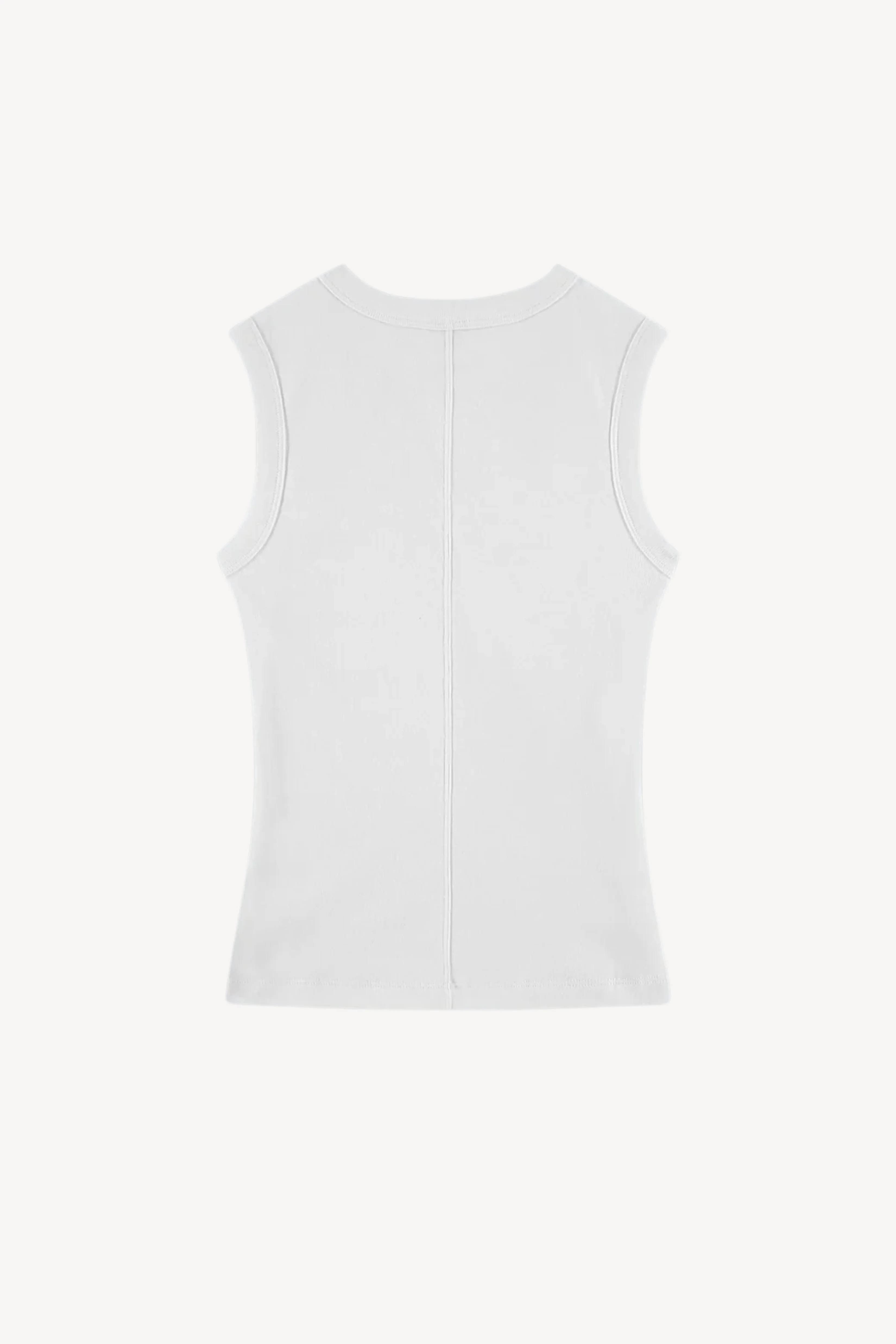 Iman Tank in White - Image 3
