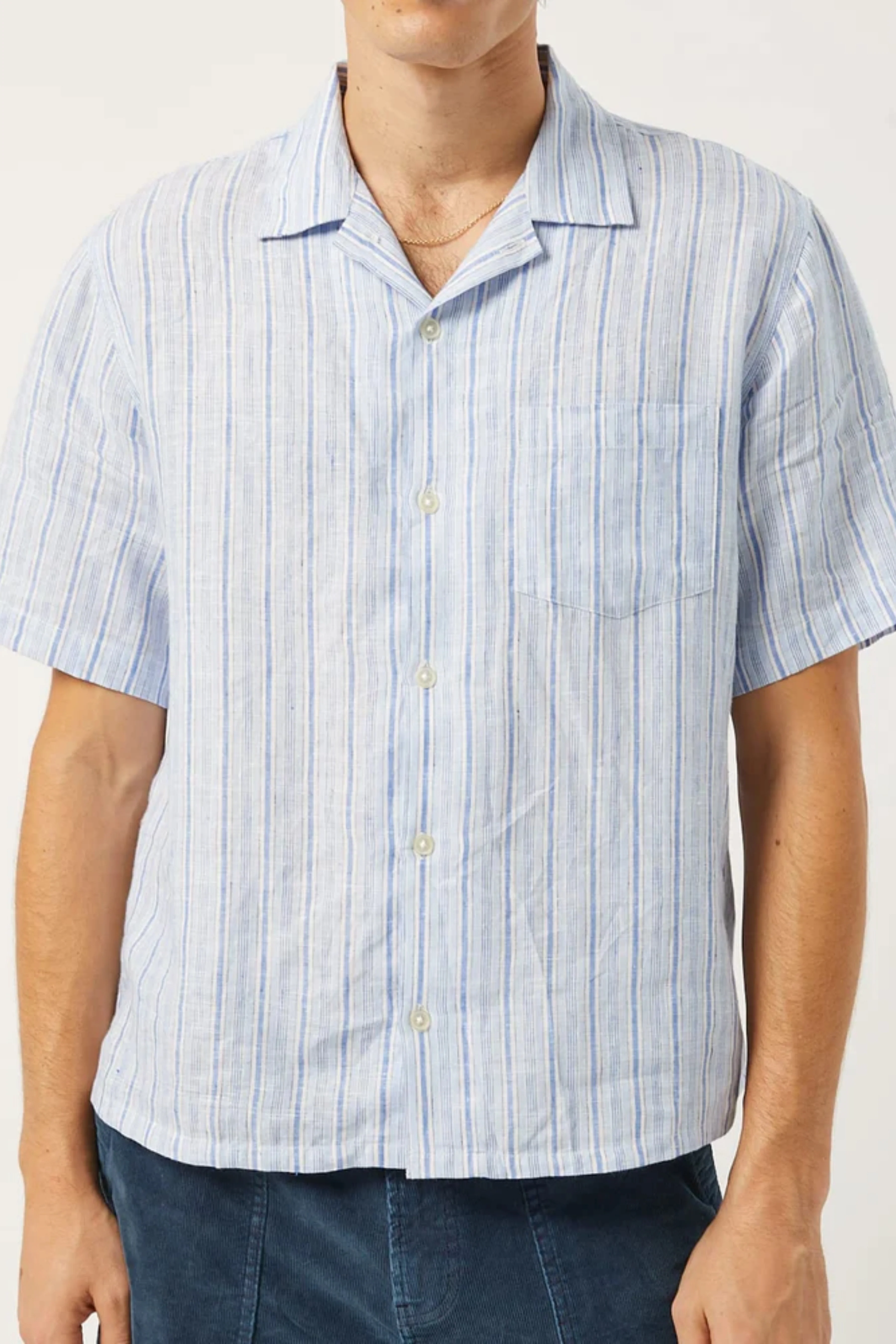 Linen Broadstripe SS - Image 3