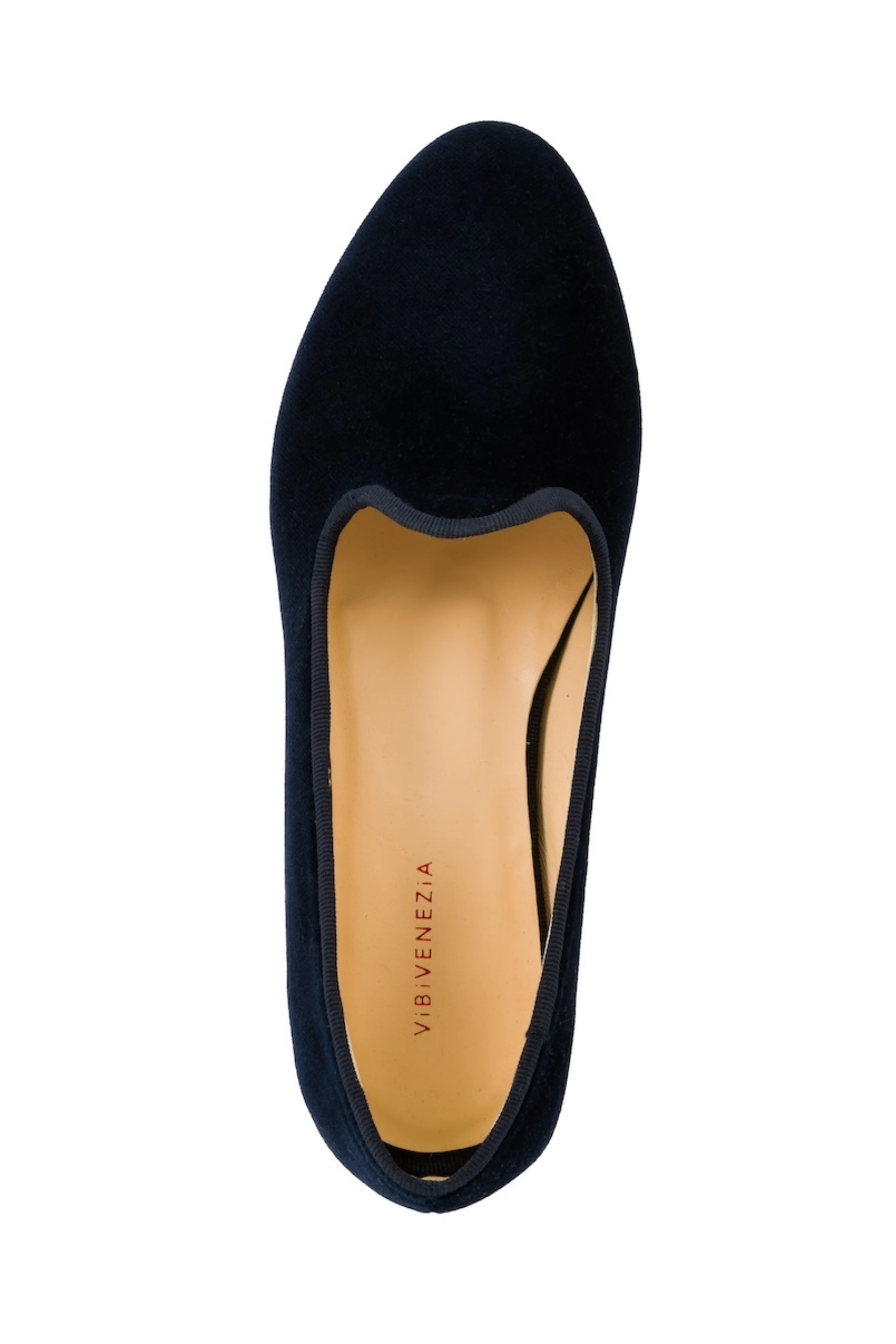 Velvet Loafers in Blue - Image 4