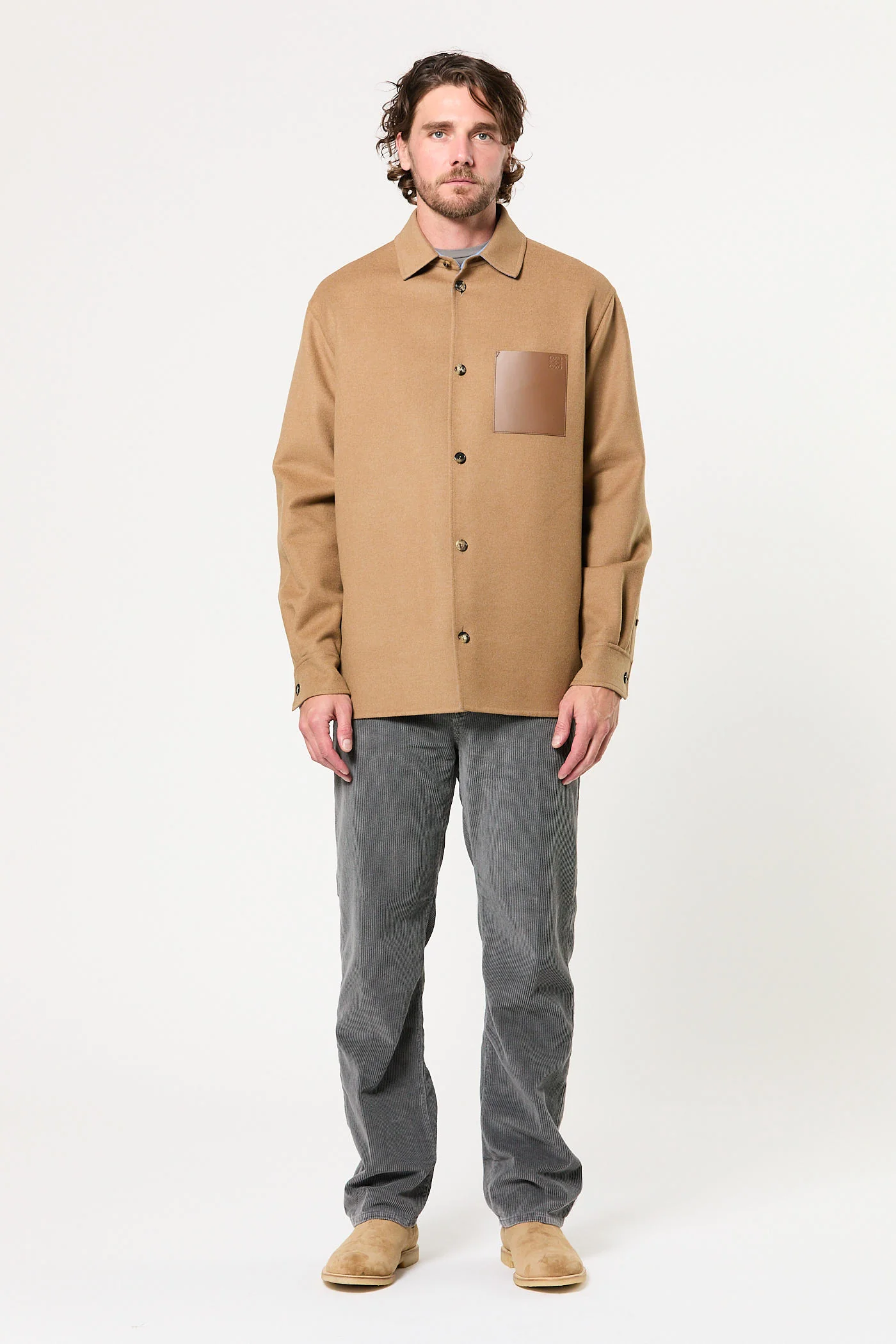Camel Overshirt - Image 2