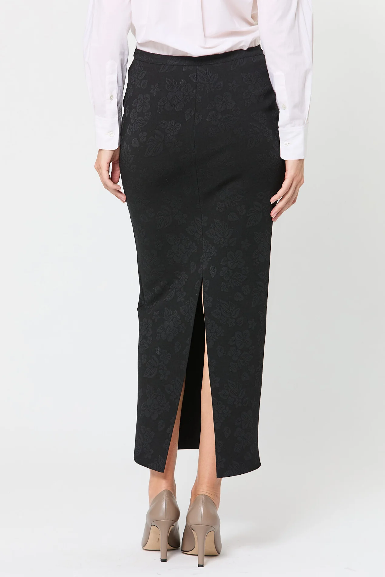 Matte Shine Floral Lawton Skirt - Image 6