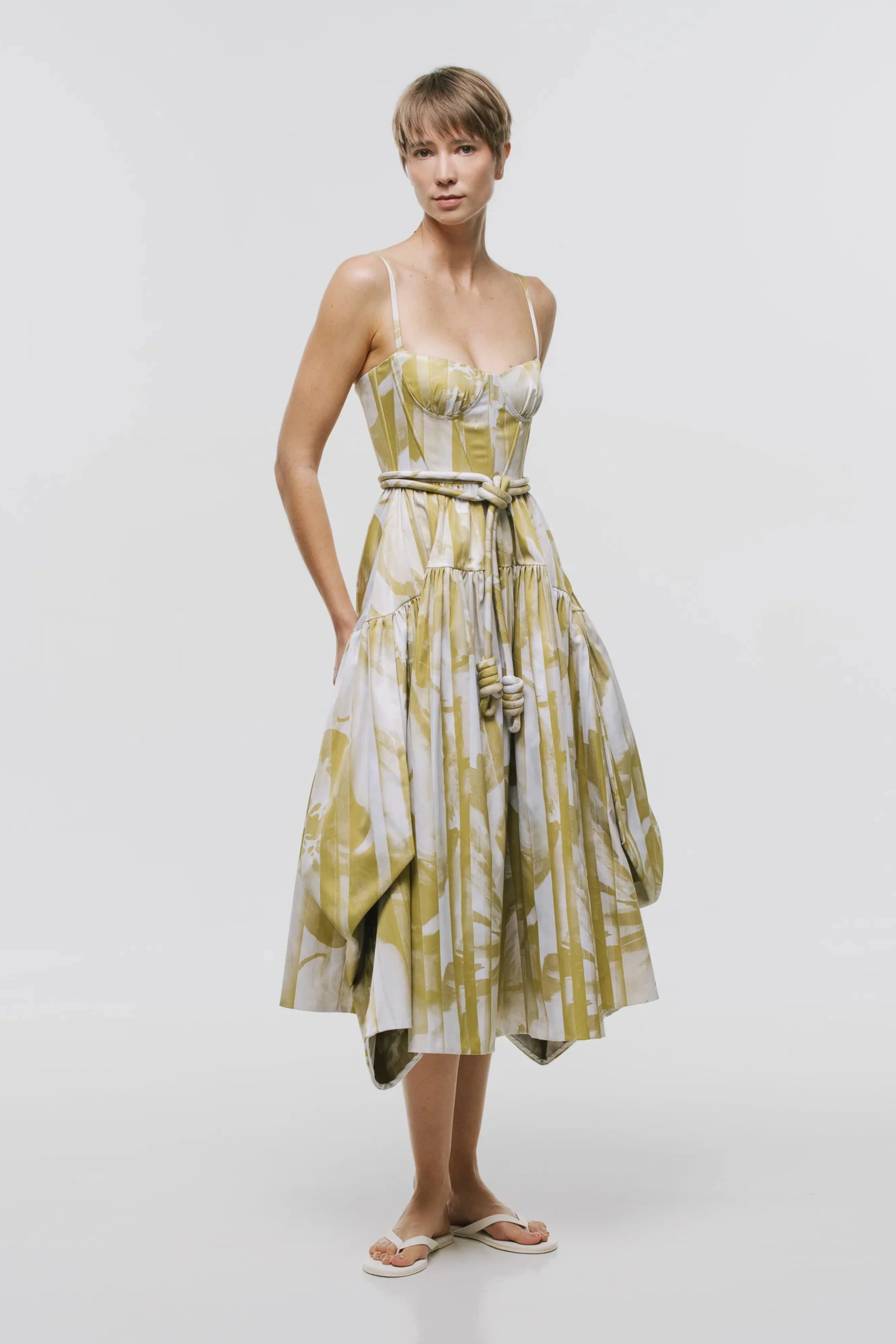Montaña II Midi Dress With Belt - Image 2