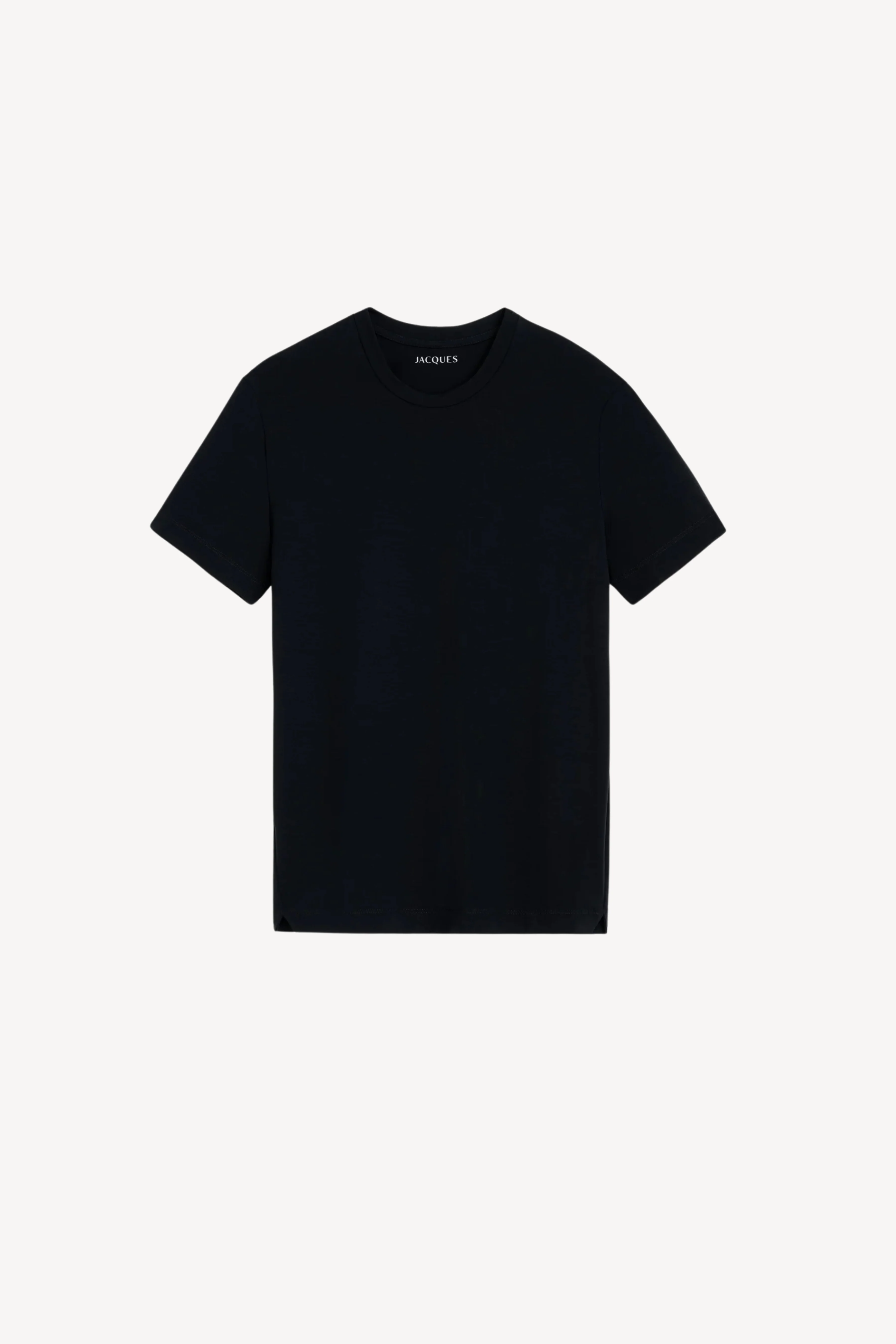 Natural Tennis T-Shirt in Black