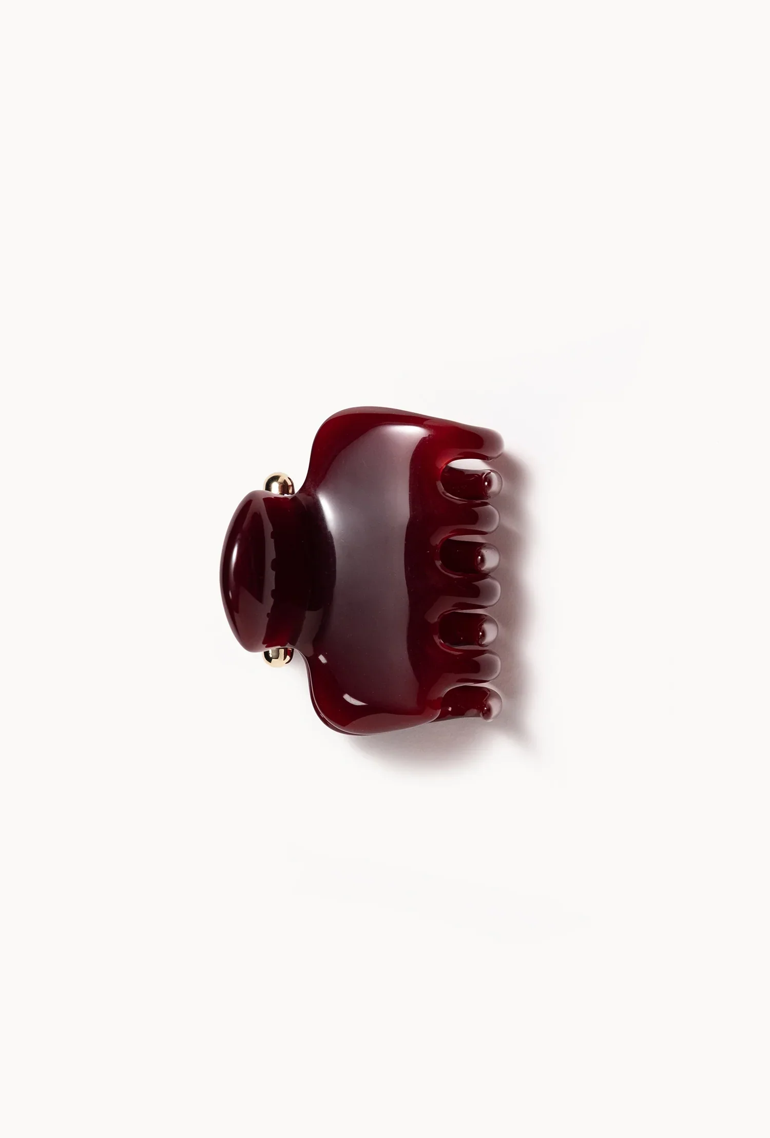 No. 2 Claw Clip in Bordeaux