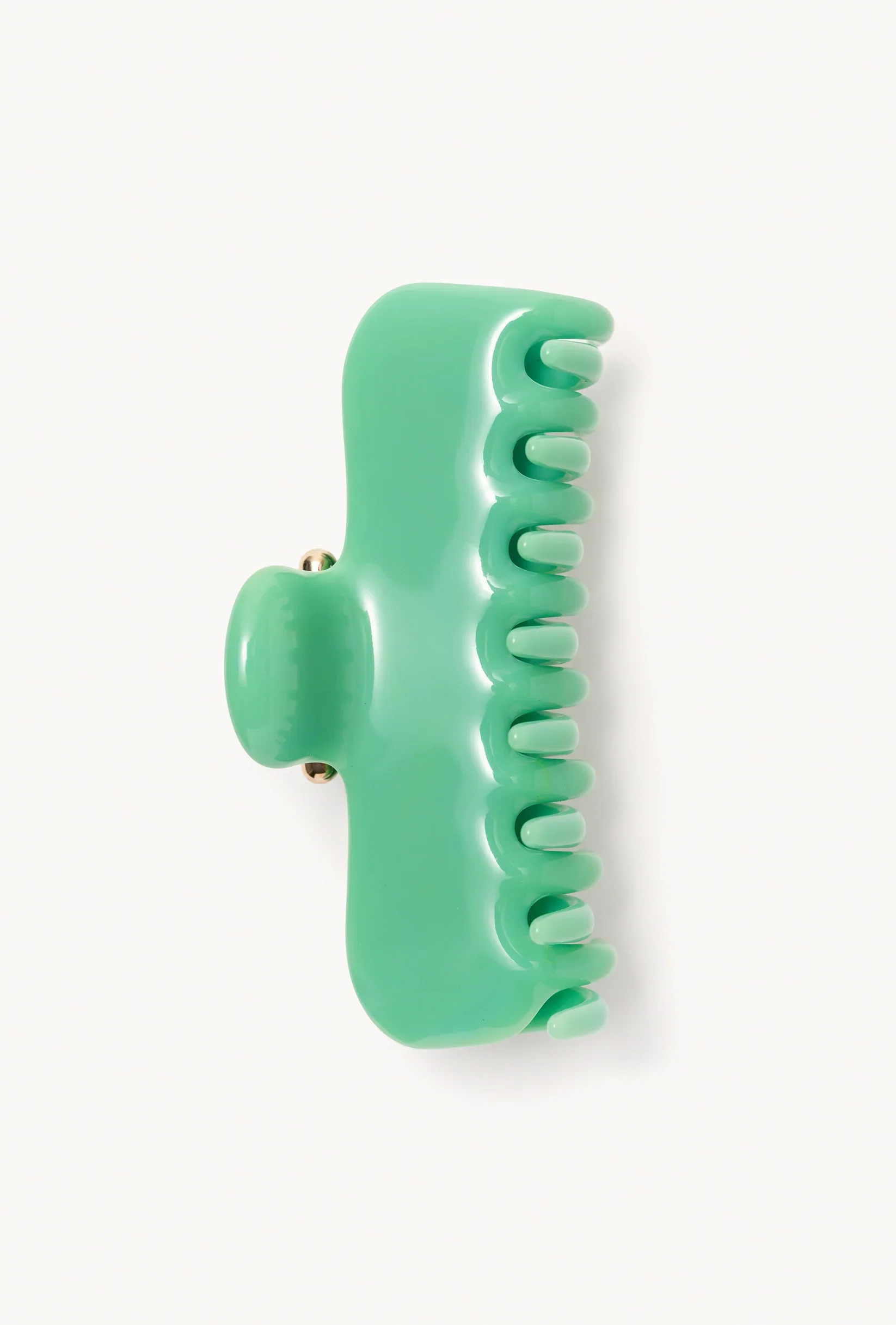 No. 4 Claw Clip in Paris Green