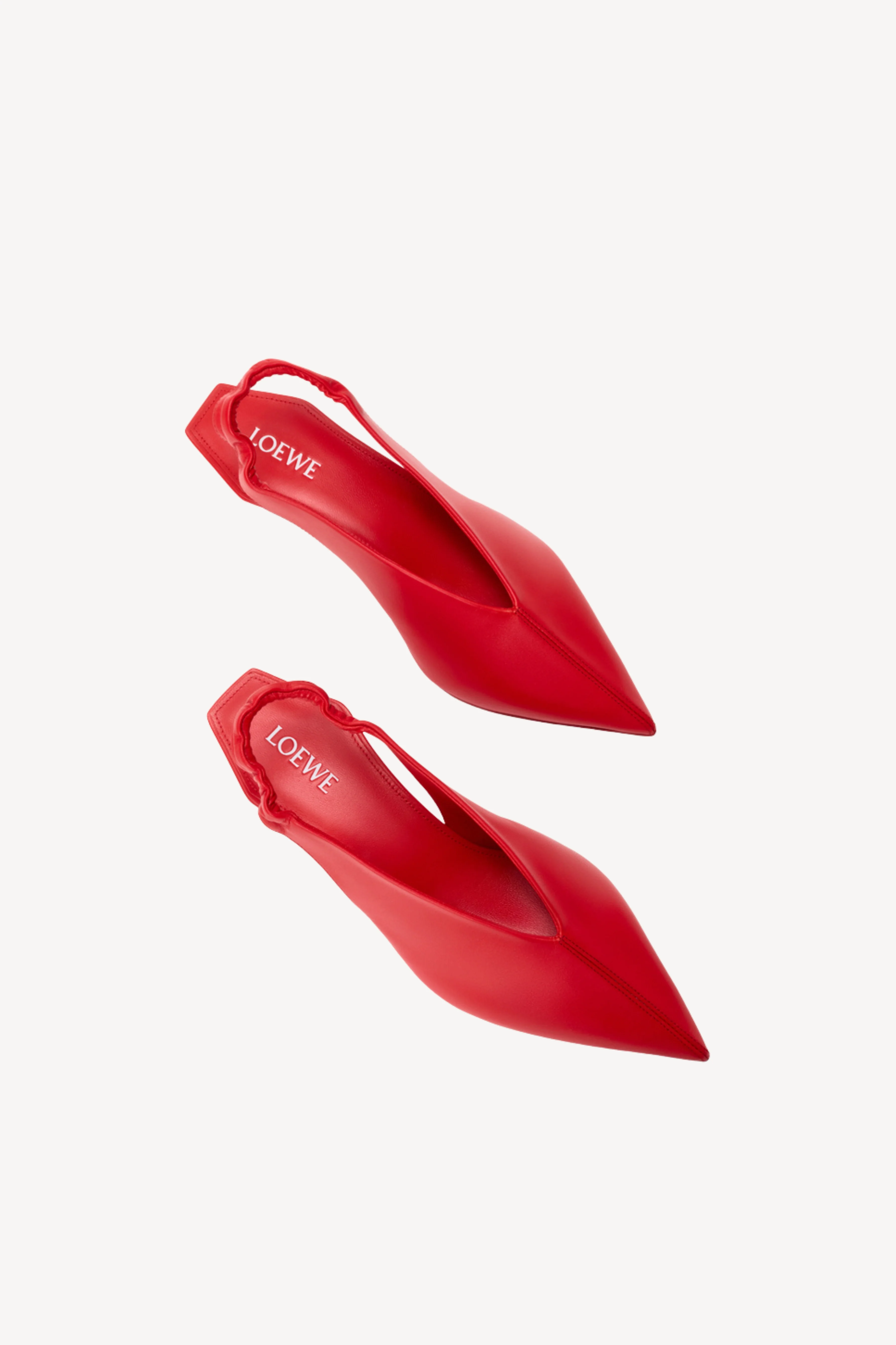 Origami Cubic Slingback 45 in Red - Image 3