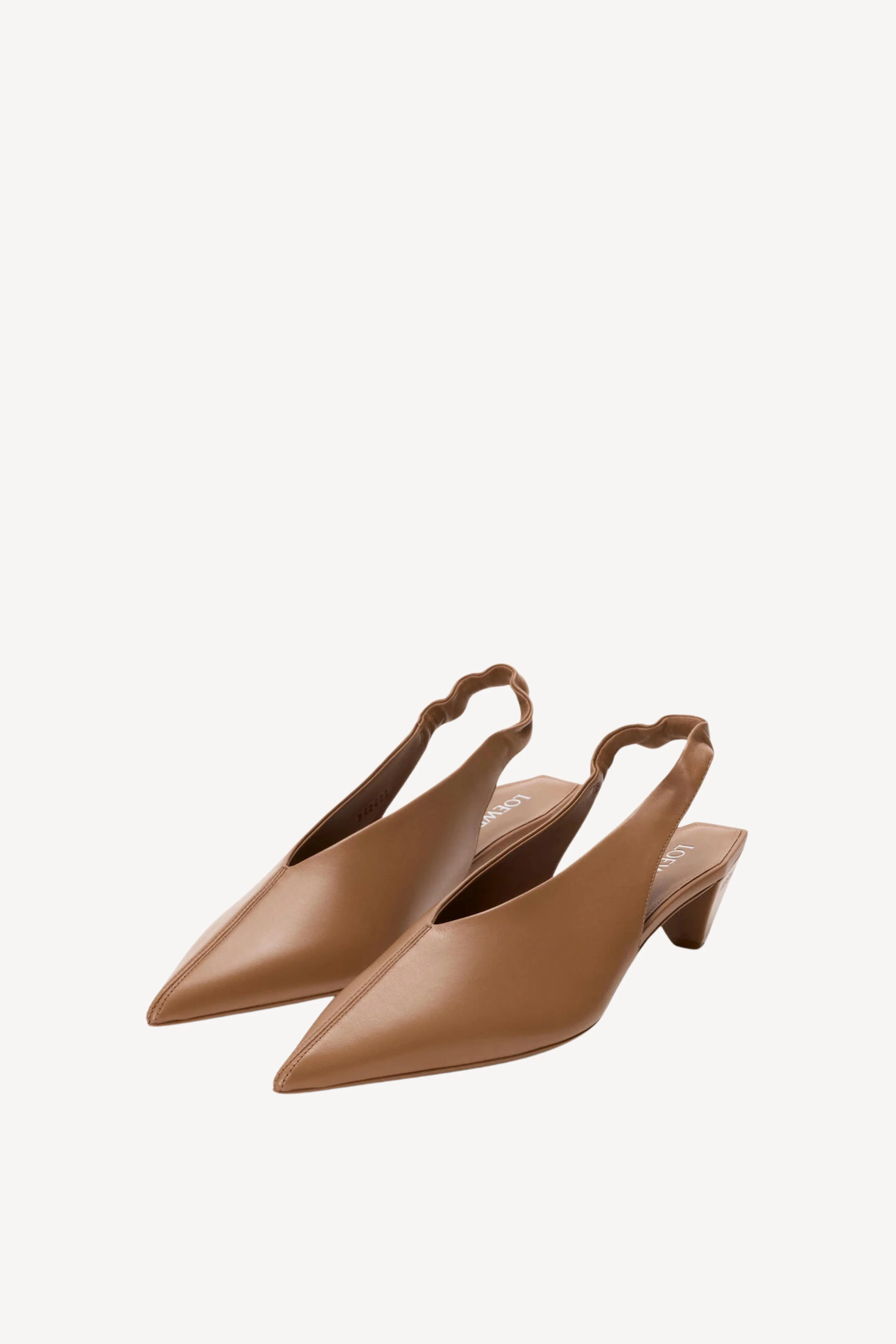 Origami Cubic Slingback 45 in Mocha - Image 2