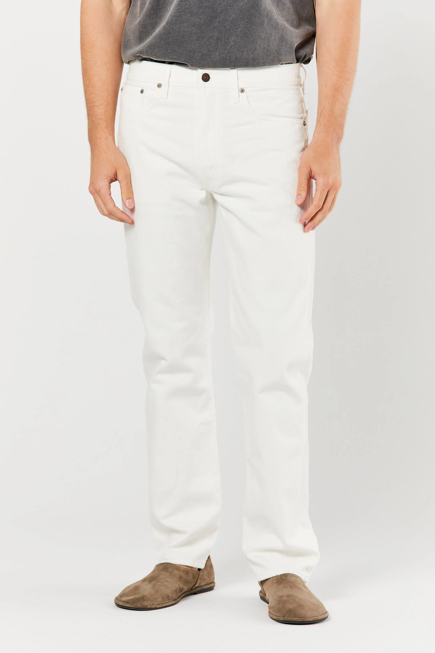 White 107 Ivy Fit Denim - Image 4
