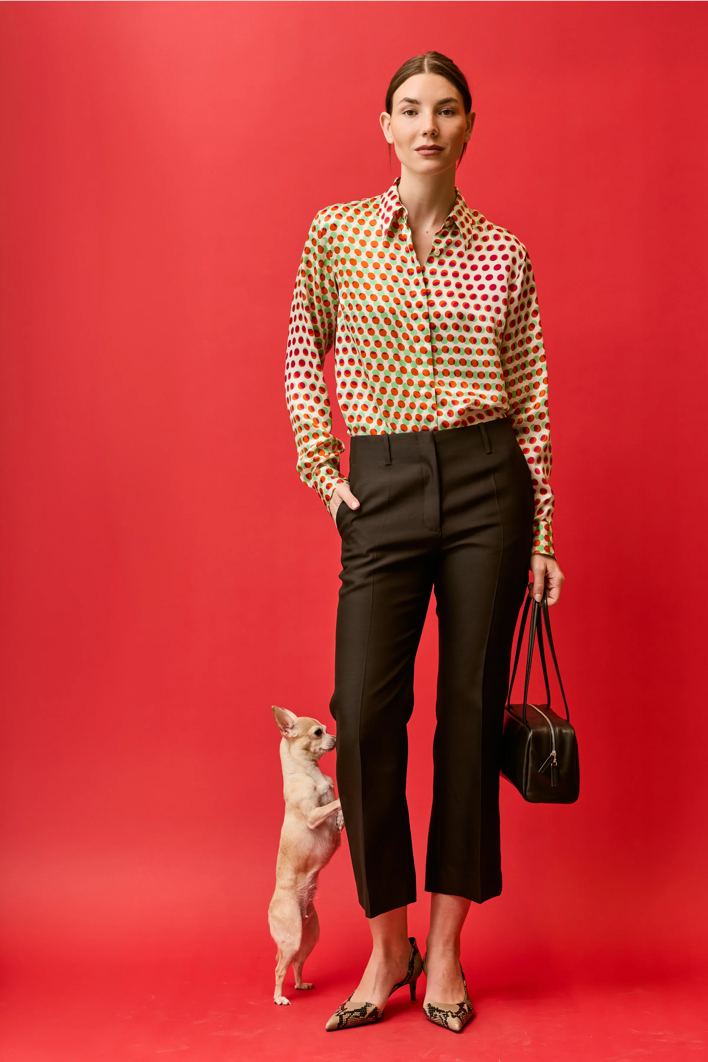 Paloma Wool/Silk Pant - Image 2