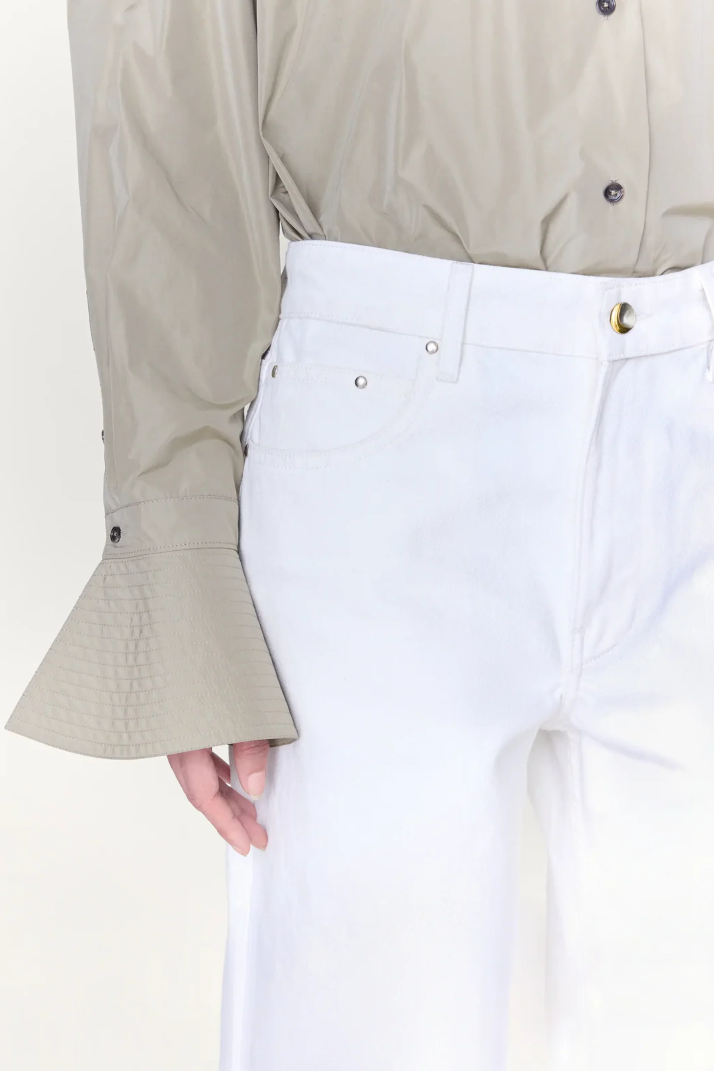 Rider Jean in Milk - Image 3