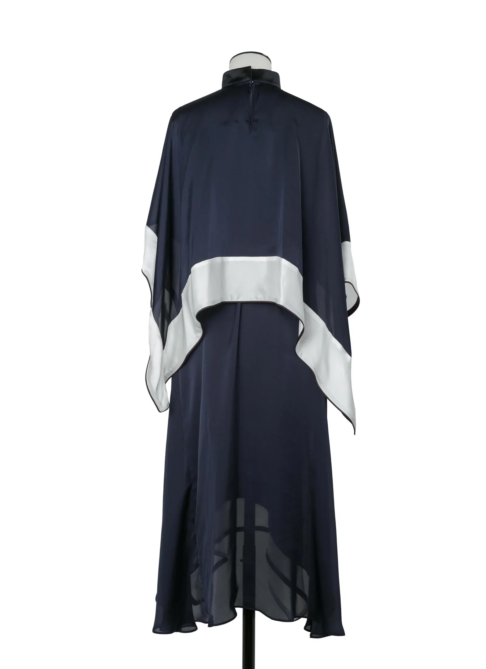Satin X Chiffon Dress - Image 4