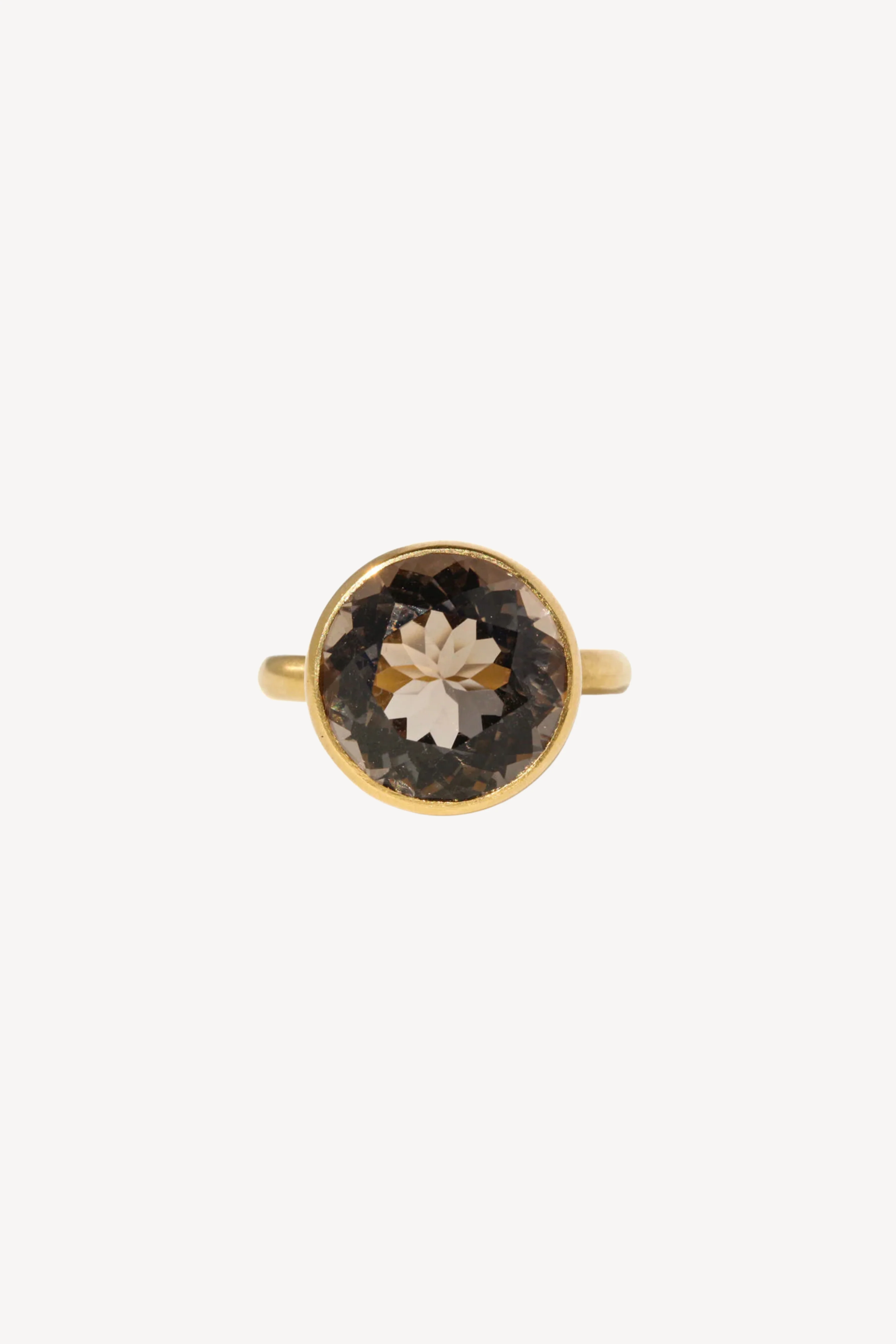 Smokey Quartz Princess Ring