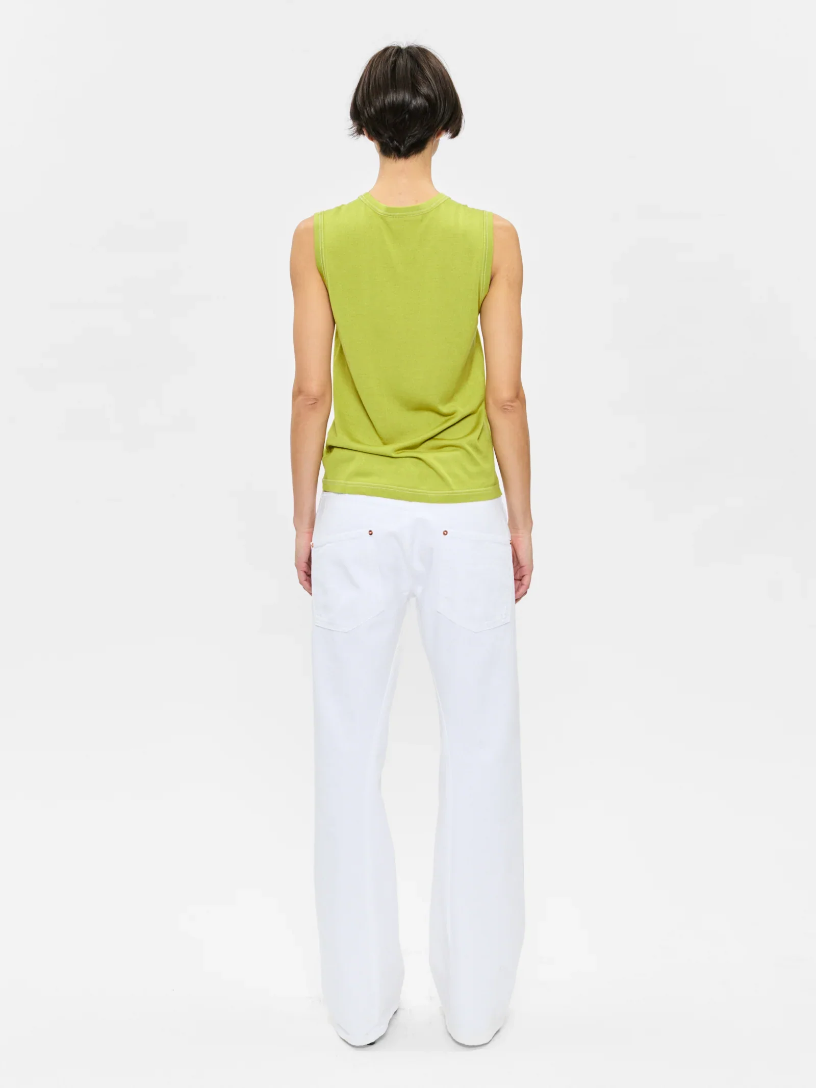 Twisted Seam in Optic White - Image 3