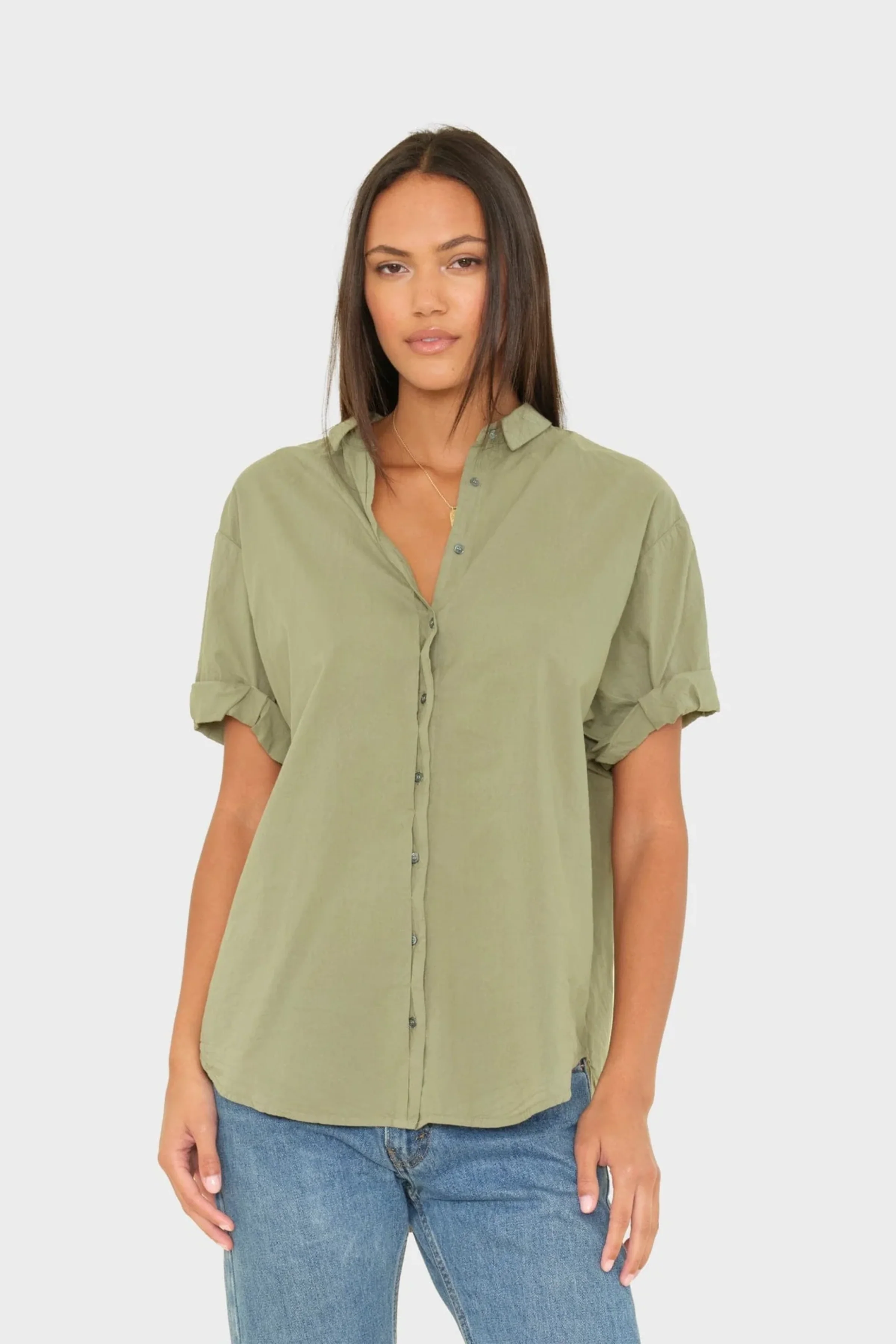 Channing Shirt in Seagrass - Image 2
