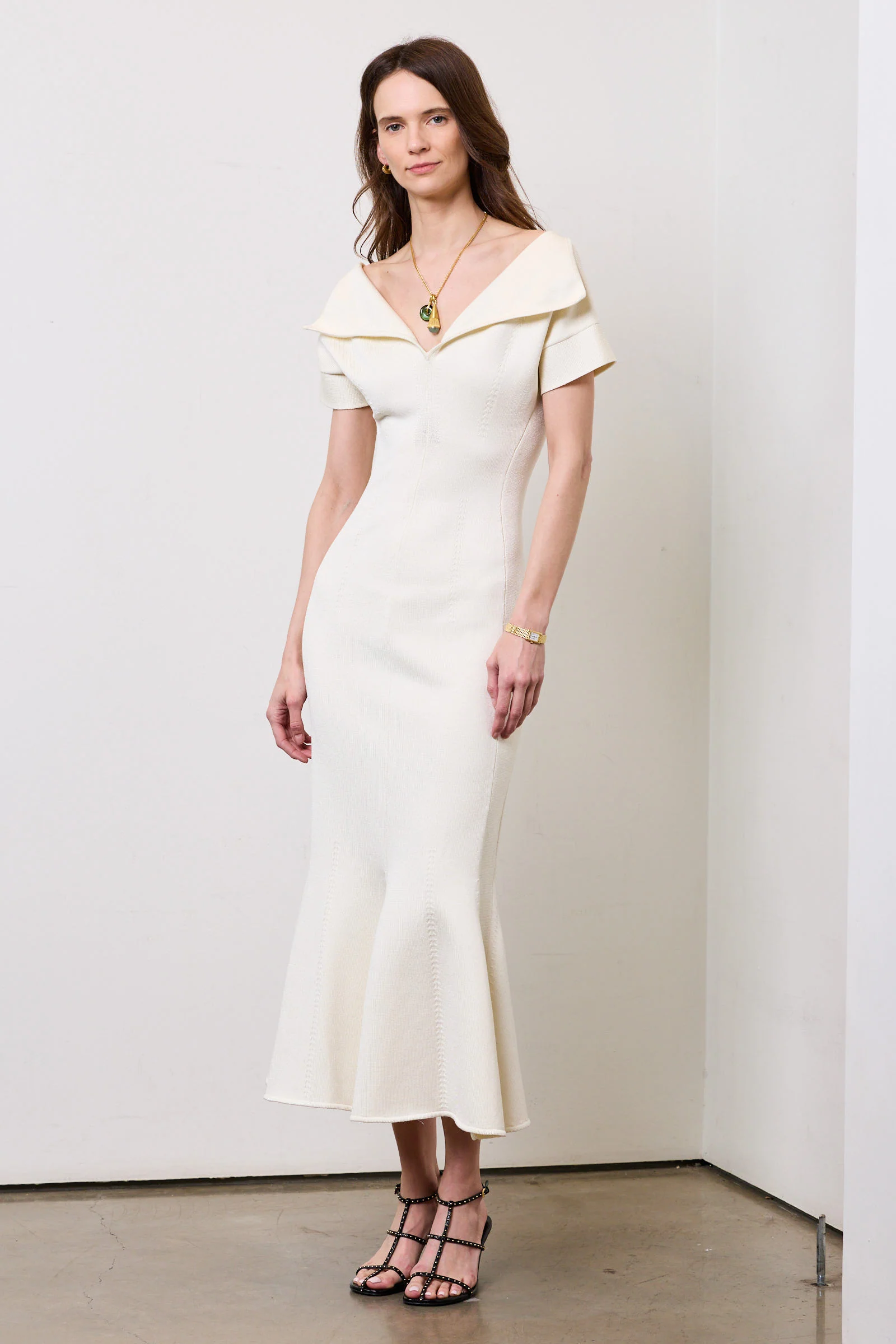 Zaria Sculpted Knit Dress
